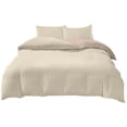 thumbnail image 2 of 4-Piece Washed Cotton Polyester Bedding Set for Dorm Beds | Soft & Breathable Full/Queen Size | Reversible Design with Modern Colors for Students & Kids Rooms, 2 of 6