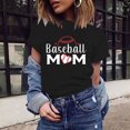 thumbnail image 4 of Birdeem Mode Femme T-Shirt Imprimé à Col Rond à Manches Courtes Blouse Ample Hauts, 4 of 5