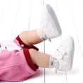 thumbnail image 4 of Spring Summer Toddler Sports Shoes Lightweight Flat Sole Comfortable Double Strap Hook Loop Design For Boys Girls,Size:6-12 Months, 4 of 9