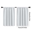 thumbnail image 3 of PRETXORVE Solid Color Curtains Living Room Bedroom Kitchen Partition Curtains Home Curtains, 3 of 9
