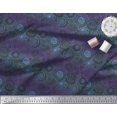 thumbnail image 2 of Soimoi Rayon Fabric Artistic Flower Mandala Decor Fabric Printed Yard 42 Inch Wide, 2 of 5