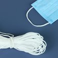 thumbnail image 2 of 3MM Thickness Elastic Rope Rubber Band Tape Non-woven Fabric Cover Ear Hanging Round DIY Face Clothing Craft, 2 of 8
