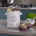 thumbnail image 4 of Binwennn Kitchen Storage Vegetable Storage Container Metal Storage Container Vintage Kitchen Vegetable Pots For Home Decorative And Functional Storage Container For Pantry Retro Farmhou Kitchen Bowls, 4 of 5