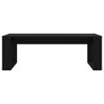 thumbnail image 2 of vidaXL Coffee Table Black 102x50x35 cm Engineered Wood, 2 of 5