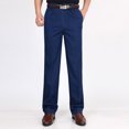 thumbnail image 3 of Pantalons pour Hommes Mode Décontractée Couleur Extérieure Poche Zippée Pantalons de Survêtement, 3 of 7