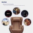 thumbnail image 5 of Nouhaus Heated Classic Massage Chair Full Body and Spot Massaging Recliner with Ottoman, Bluetooth Speaker, in-Chair Charger., 5 of 5