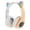 Khaki, variant on Meitianfacai Cat Ear Headphones with Microphone, LED Light Up Over Ear Headphones, Volume Control and Foldable Headset for Tablet/PC/iPad/Cell Phones, Gift for Kids Boys & Girls