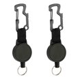thumbnail image 2 of Retractable Keychain Set of 2, Multifunctional Carabiner with Bottle Opener Key Holder, Retractable Key Chain for Belt Loop and Outdoor Camping Hiking Use, 2 of 8