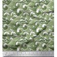 thumbnail image 1 of Soimoi Rayon Fabric Waves Shirting Decor Fabric Printed Yard 42 Inch Wide, 1 of 5