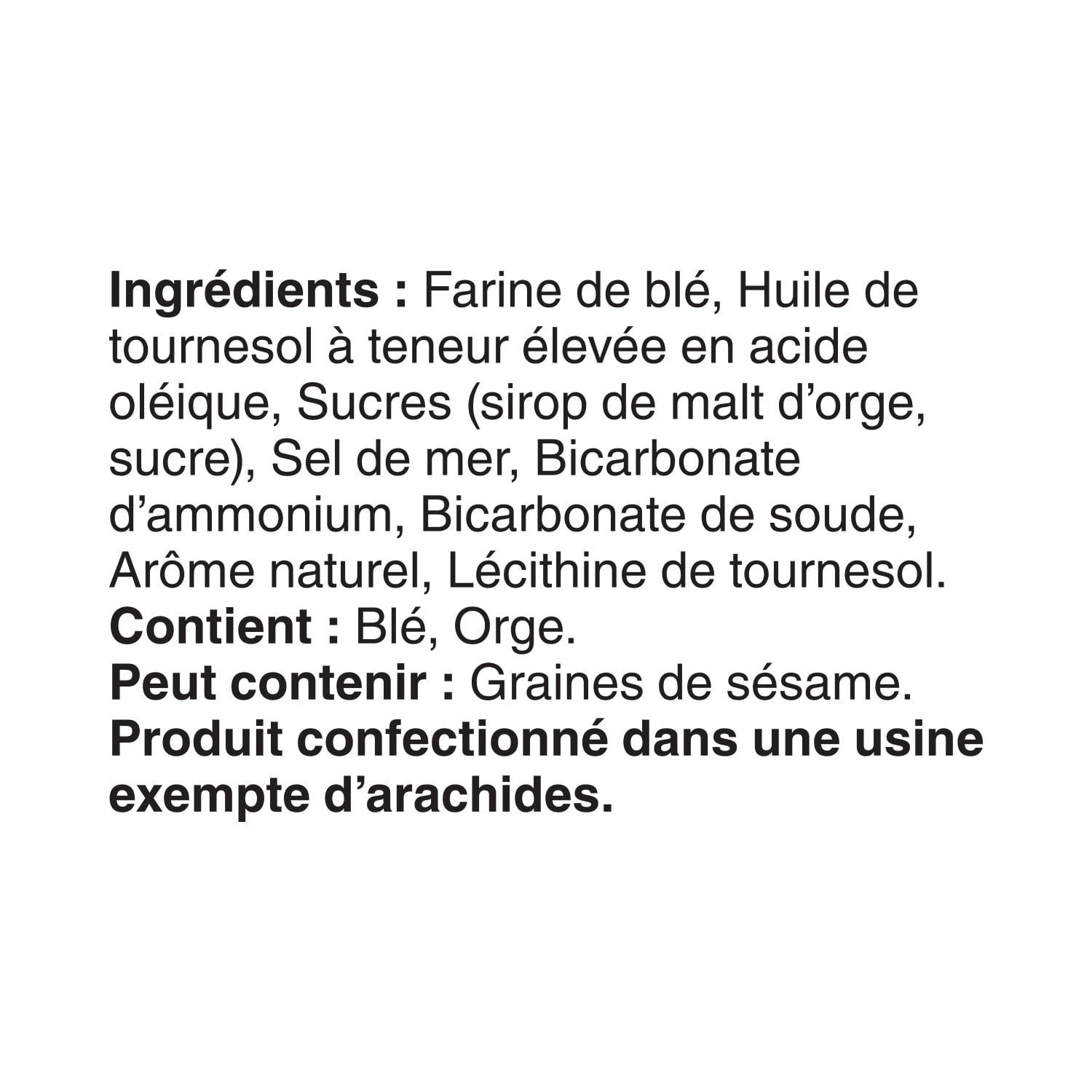 Craquelins Breton Croustillants au goût de beurre, 173g
