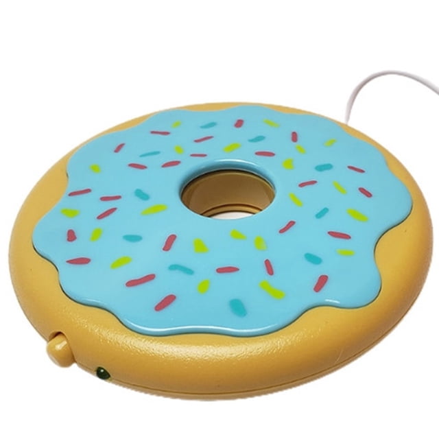 Chauffe-tasse Alimenté par USB - Coussin Chauffant Décoratif pour Tasse à Thé