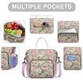 thumbnail image 2 of Botanical Garden Pattern Tote Bag - Large Insulated & Leakproof Cooler, Waterproof & Durable, 2 of 6