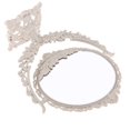 thumbnail image 4 of TISHITA Antique Tabletop Makeup Mirror Double Side Bedroom Cosmetic Mirror Stand - as Round Shape, 4 of 8