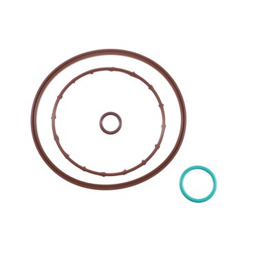 Unique Bargains 1 Set DL3Z-2A572-A DL3Z2A572A Inner Vacuum Pump Seal Ring Repair for Ford for Lincoln 3.5L Engine Brown