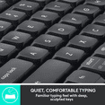 thumbnail image 4 of Logitech MK850 Performance - Ensemble Clavier et Souris - Bluetooth, 2.4 GHz - Français, 4 of 10