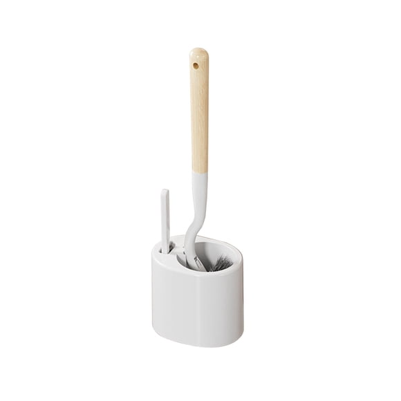 Toilet Bowl Brush Toilet Brush with Hard Bristles Bathroom Cleaning Bowl Brush Kit Modern and Compact Toilet Cleaner Brush Long Handle Bristles for Bathroom Toilet Bowl Cleaner Brush