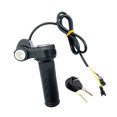thumbnail image 1 of Almencla Electric Bicycle Throttle Grip Refit Fits 22mm Handlebar for Cycling Scooter right install, 1 of 8