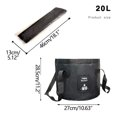 thumbnail image 3 of Outdoor Folding Bucket, Portable Outdoor Camping, Picnic, Fishing Bucket, Live Fish Multifunctional Soaking Bucket, Water Bucket, 3 of 9