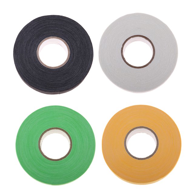 4 Rolls Waterproof Adhesive Ice Hockey Cloth Tape Stick Handle Grip 25 Yard