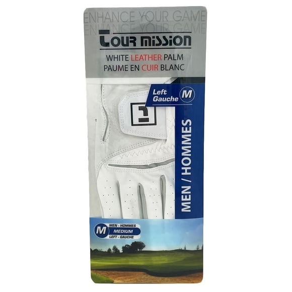 Gant de golf Tour Mission pour Homme, main gauche, Moyen (1 unité)