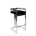 thumbnail image 1 of Tabouret Harvey en noir avec chrome, 1 of 1