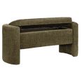 thumbnail image 4 of Ottoman de rangement rembourré Bouclair vert, 4 of 7
