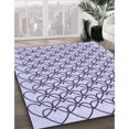 thumbnail image 3 of Ahgly Company Tapis de Zone Carré Lavable en Machine Lavande Bleue, 7 Pieds Carré, 3 of 7