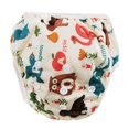 thumbnail image 2 of Bas de Maillot de Bain Couche Pantalon Réutilisable Ajustable pour Nourrisson Bébé Garçon Fille Tout-Petit Animaux, 2 of 8