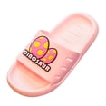 thumbnail image 1 of Ketyyh-chn99 Pantoufles pour Bébé Filles Garçons Pantoufles Sandales Antidérapantes Pantoufles Légères Chaussures de Douche Enfants Plateforme Semelle Épaisse Sandales à Enfiler pour Enfants Rouge,9, 1 of 4
