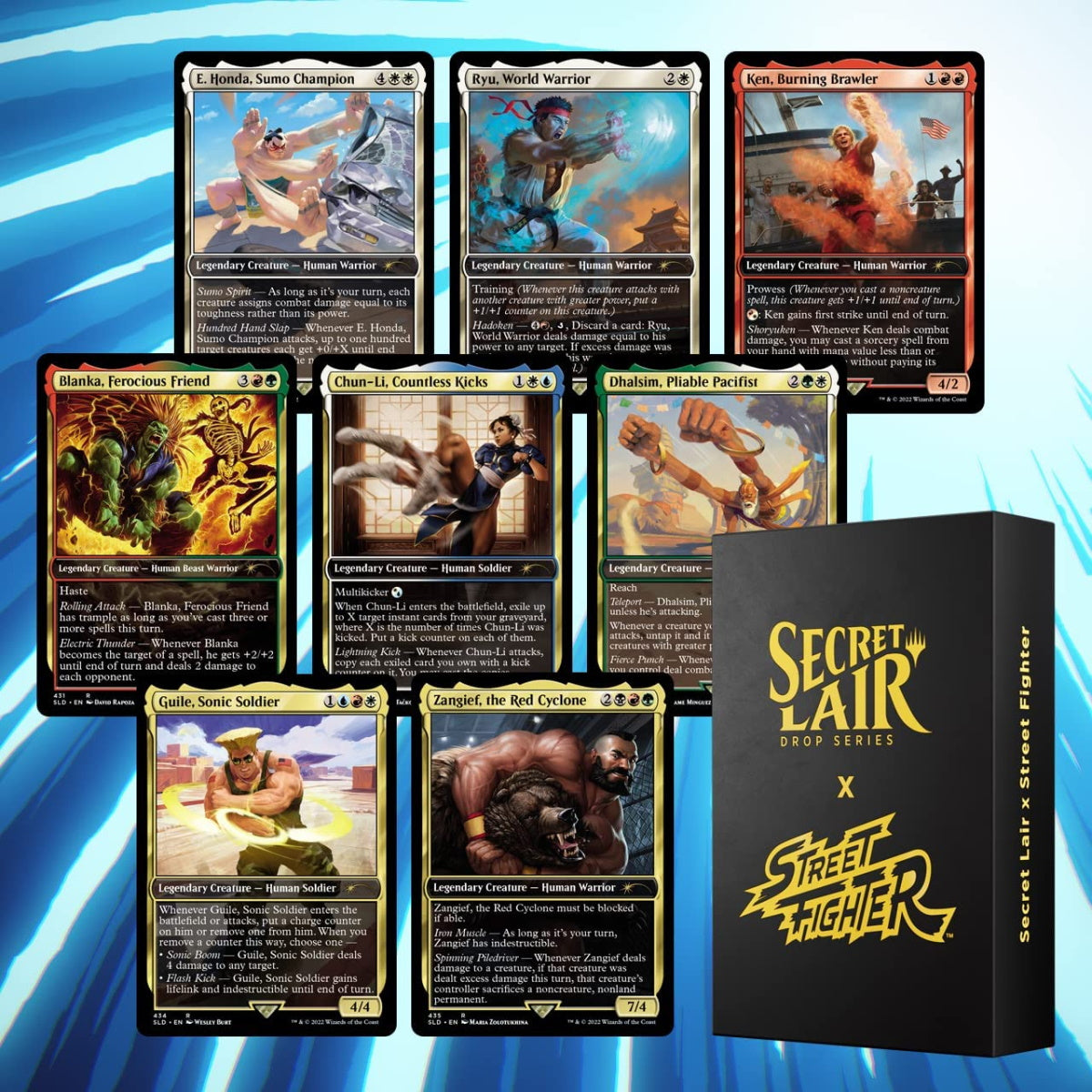 Magic : The Gathering TCG - Secret Lair x Street Fighter [Jeu de Cartes, 2 Joueurs]