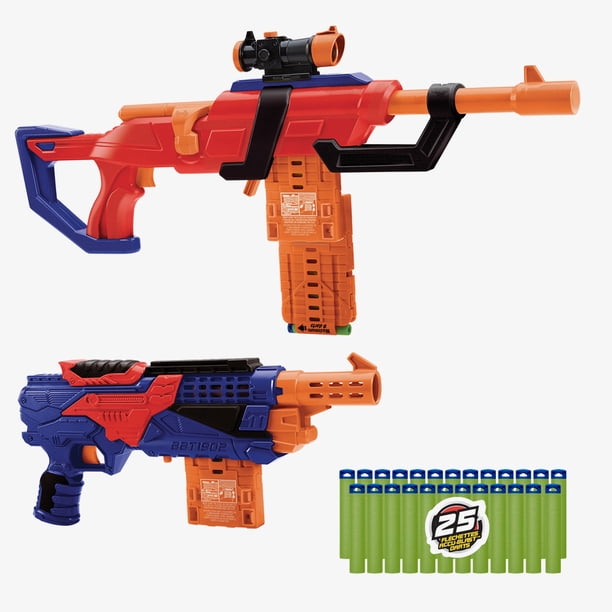 AFV Weaponsシリーズ 20, 34, 42, 43, 44号セット Adventure Force Arsenal Value Set, 2-Blaster Pack with Clip-Fed