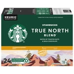 STARBUCKS True North Blend Blonde Roast Ground Coffee K-Cup Pods Box