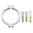 thumbnail image 3 of Unique Bargains 4.7' High Pressure Bolted Clamp Strap Double Pin Clamp Strap, 160mm Length, 3 of 4