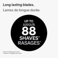 thumbnail image 2 of Schick Xtreme 3 Sensitive 3 Blade Disposable Razors for Men, 8 ct., 2 of 9
