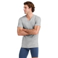 thumbnail image 2 of Jockey Men's 100% Cotton Classic V-Neck Undershirt - 3 Pack, 2 of 6