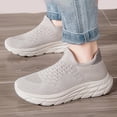 thumbnail image 2 of Kogui Chaussures d'École pour Garçons Chaussures pour Garçons Chaussures de Sport de Randonnée Espadrilles pour Enfants Taille 2,5 (Beige, Grands Enfants 2,5), 2 of 9