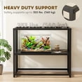 thumbnail image 4 of PawHut 40 Gallon Fish Tank Stand Aquarium Stand with Storage Shelf, 4 of 10