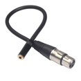thumbnail image 1 of lionlar 3.5mm Stereo Female / Female to XLR Female / Audio Power Cable Power Power Cable B, 1 of 9