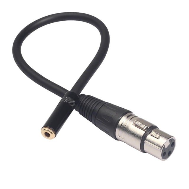 lionlar 3.5mm Stereo Female / Female to XLR Female / Audio Power Cable Power Power Cable B