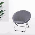thumbnail image 1 of Easy To Chair For Folding Fits Slipcover For Stretch Chair Easy And Slipcover Easy To Clean In Various Colors Chair Fits black light Grey, 1 of 9