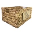 thumbnail image 4 of Hometrends 12" Wide Plaque Woven Basket, 4 of 6