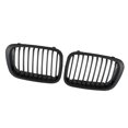thumbnail image 1 of 2Pcs Matte Black Front Grille for E46 3 Series 4 Door 1998-2001, 1 of 6