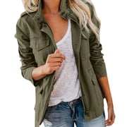 2025 Women's Plus Size Jacket Womens Heavy Wool Winter Coat Daily Fall Regular Coat Big Hooded Jacket Women Regular Fit Breathable Casual Jacket Long Sleeve Solid Color Quilted