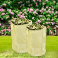 thumbnail image 3 of Sacs pour Déchets de Jardin avec Poignées Sacs de Jardin Réutilisables Sac pour Feuilles de Cour pour la Collecte des Déchets de Jardin Herbe et Feuilles Bac de Collecte de Déchets pour Piscine, 3 of 7