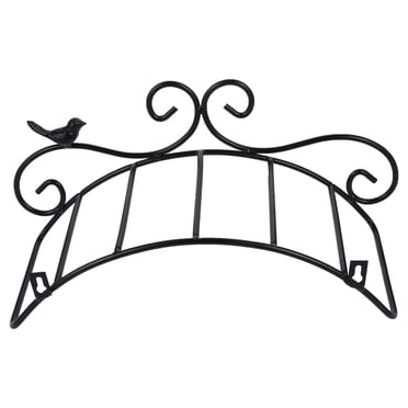 MasteelfCA Support Mural pour Boyau d'Arrosage Support de Rangement Suspendu pour Boyau (Noir)