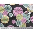 thumbnail image 3 of Soimoi Polyester Crepe Fabric Mandala Ethnic Print Fabric by Yard 42 Inch Wide, 3 of 3