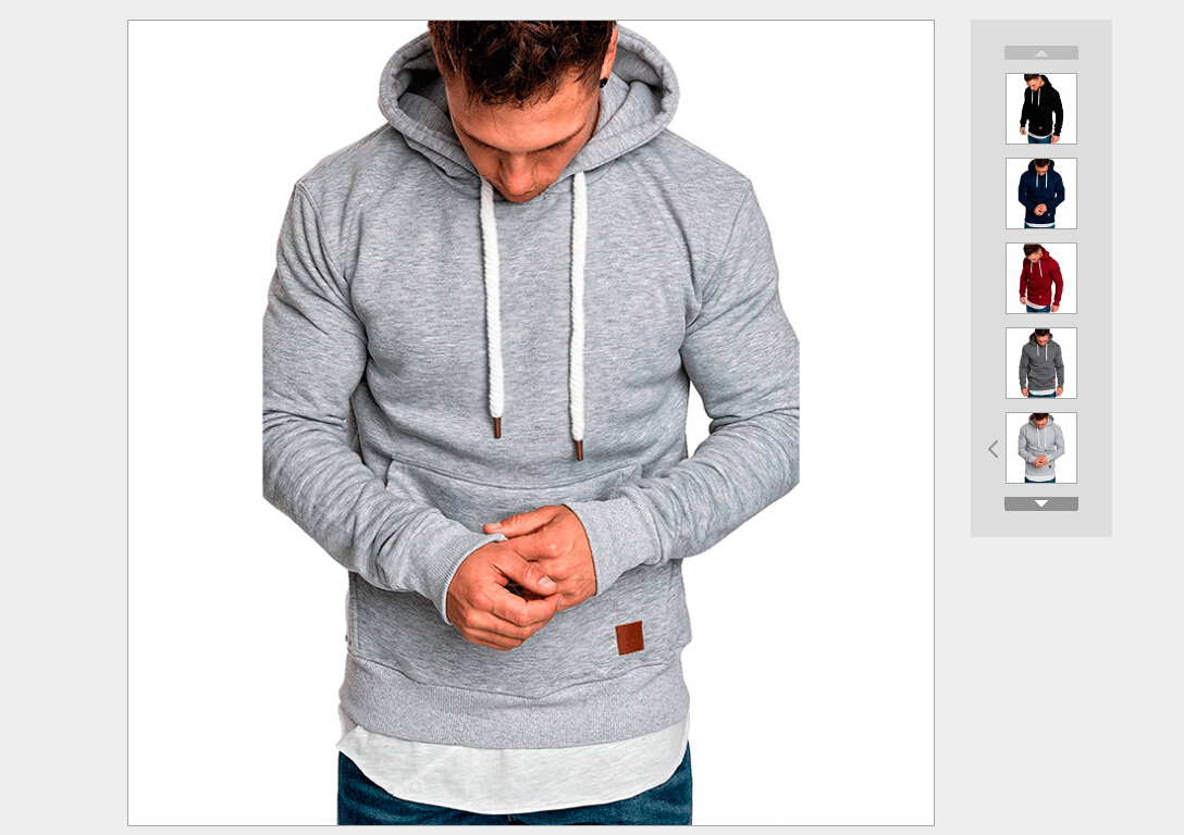 Sweat à Capuche pour Hommes Automne Hiver Slim Pull à Manches Longues Mode Urbaine