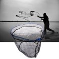 thumbnail image 4 of Filet Robuste pour la Pêche sur Roche, Filet en Maille Durable, 54x41 cm Ou 55x44 cm, Pêche en Mer pour la Pêche Sauvage Grand Filet en Maille Pliant, Grand Filet en Maille Intégré, 4 of 7