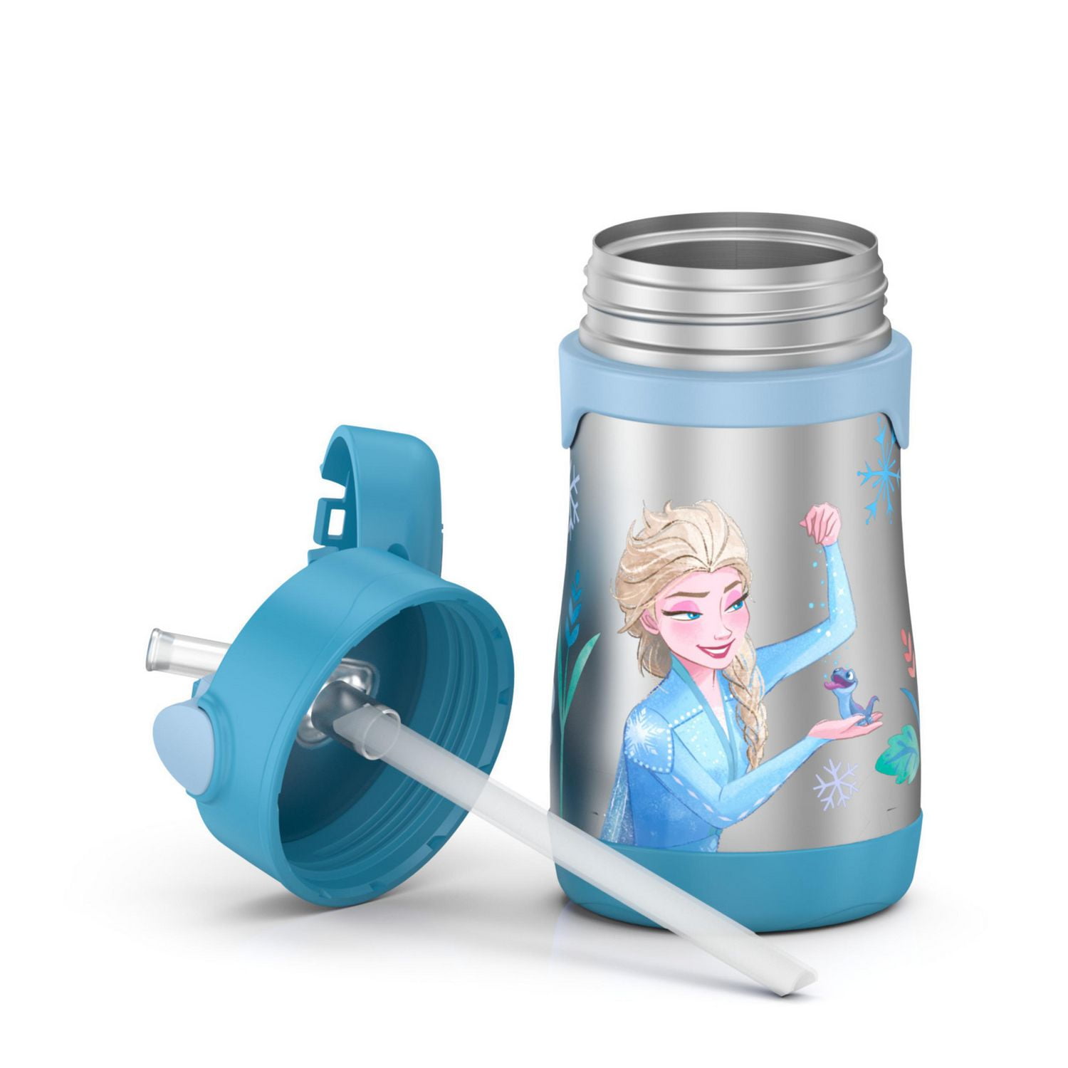 Thermos Kids Bouteille Isotherme avec Paille 10 Oz, Frozen
