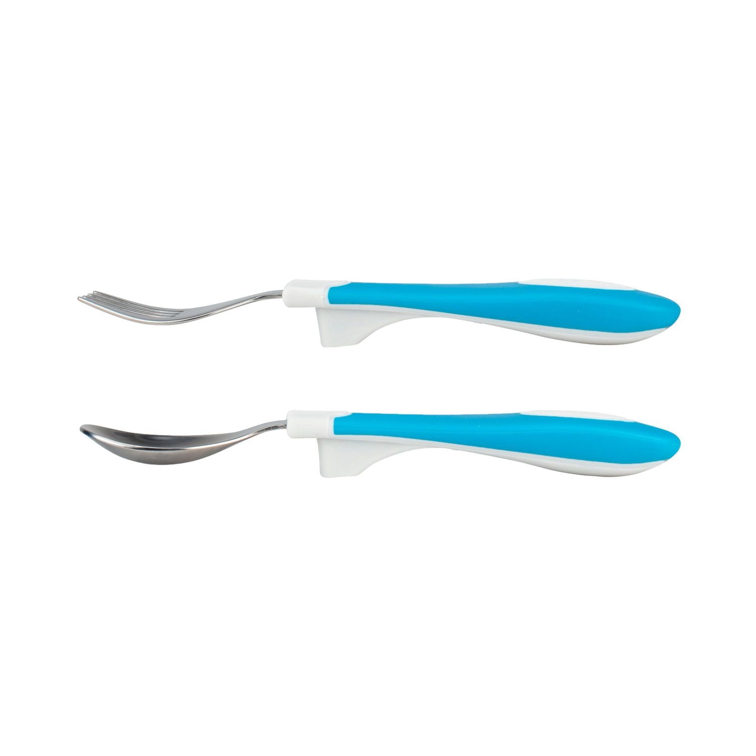Dr. Brown's Designed to Nourish, Soft-Grip Spoon and Fork, 12m+